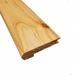 Prefinished Australian Cypress Hardwood 1/2 in thick x 2.75 in wide x 78 in Length Stair Nose